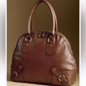 Leather Banana Republic Satchel/Top Handle Bag Large